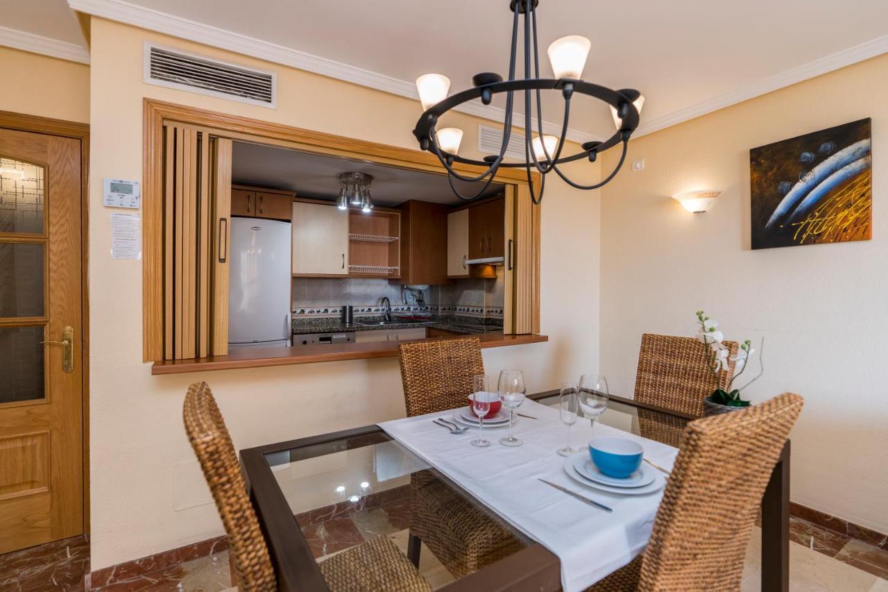 Apartamento Torreon Del Mar 100M De La Playa Garage Benalmádena Kültér fotó