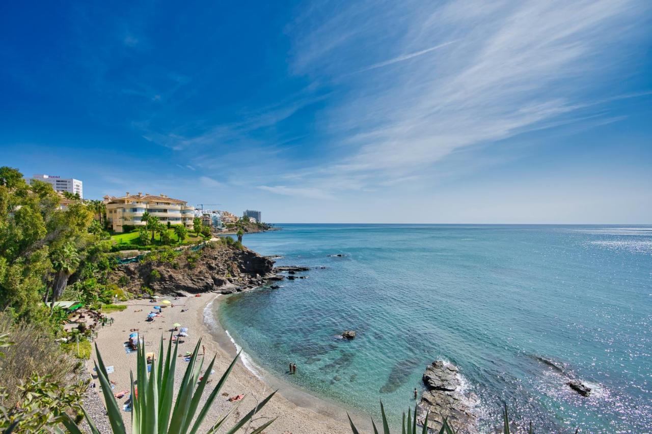 Apartamento Torreon Del Mar 100M De La Playa Garage Benalmádena Kültér fotó